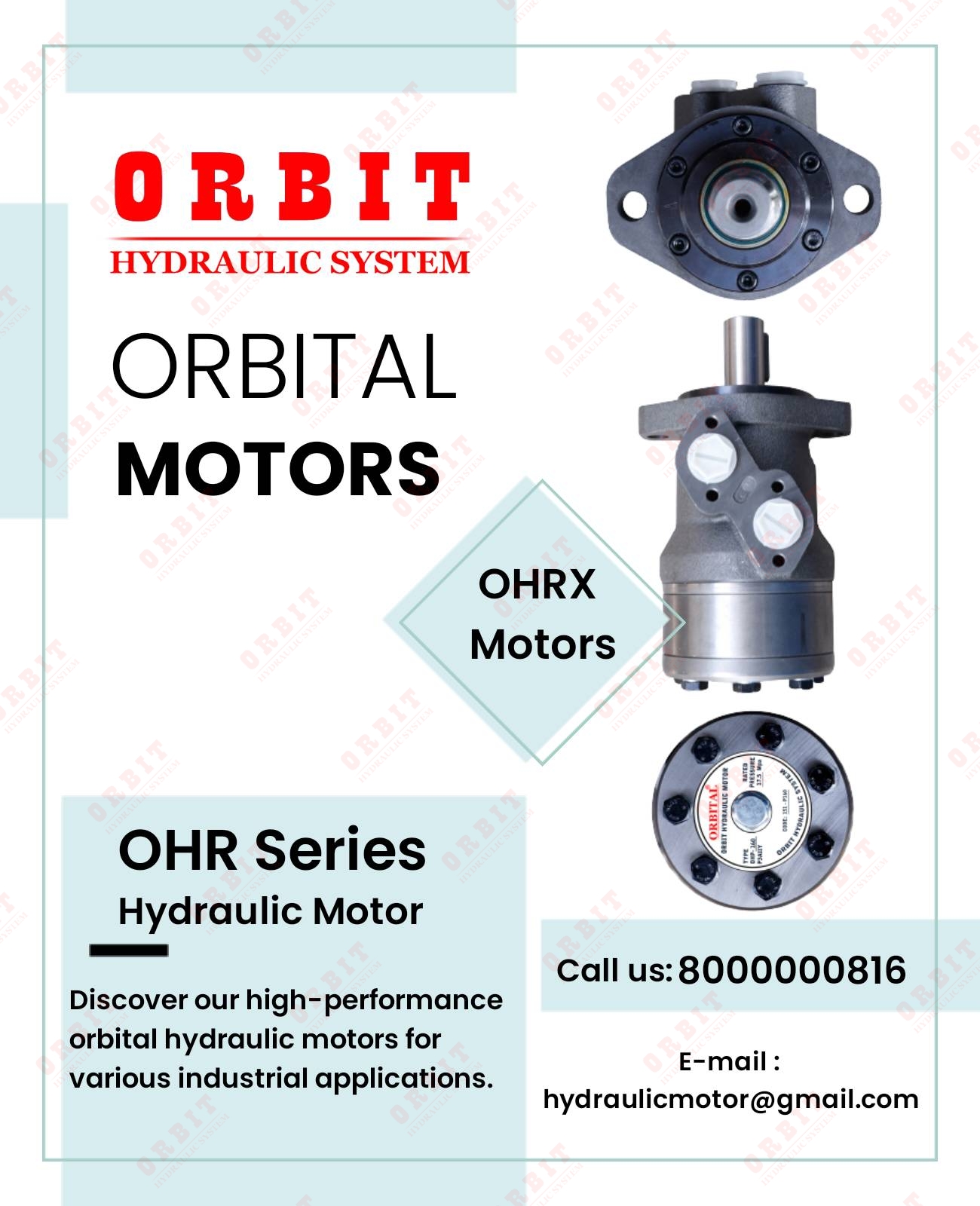 Danfoss OMM OMP OMR OMS Hydraulic Motor OMH-500 151H1035 White Hydraulic Motor In Ahmedabad Mumbai Pune Chennai Bangalore Hyderabad Delhi Kolkata Vasai Thane Coimbatore India